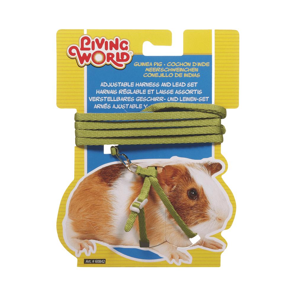 Living World Figure 8 Guinea Pig Harness, Green