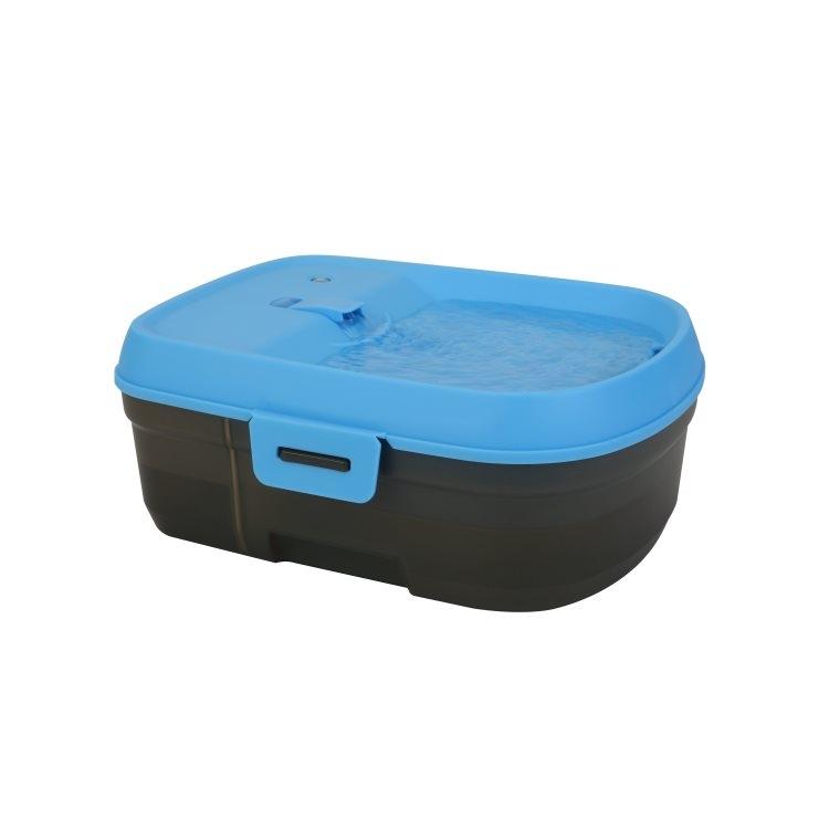 Dog H2O Cordless Drinking Fountain for Dogs, Blue