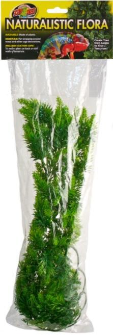 Zoo Med Natural Bush Malaysian Fern Terrarium Plant, Large