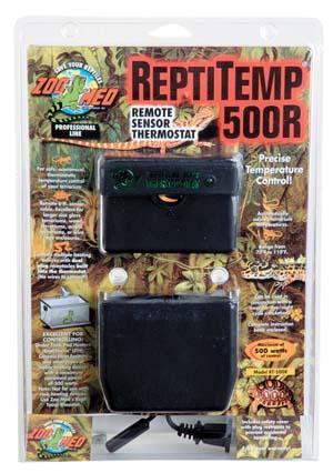 Zoo Med ReptiTemp 500R Remote Sensor Thermostat for Reptiles