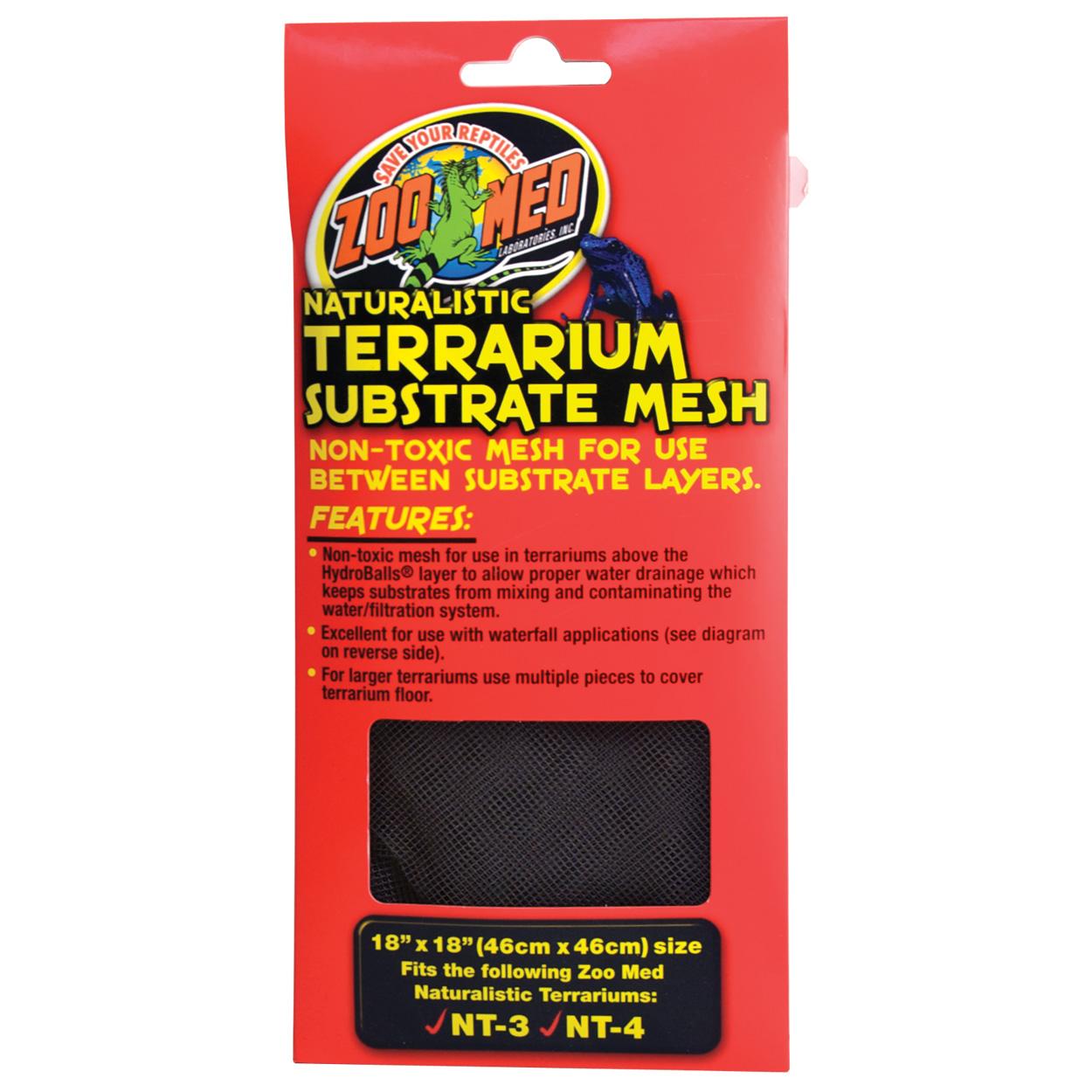 Zoo Med Naturalistic Terrarium Substrate Mesh, 18-in x 18-in