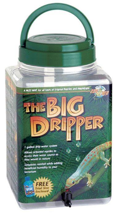 Zoo Med The Big Dripper Reptile Drop Water System