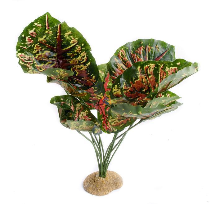 Aquaglobe Silk Red Casia Aquarium Plant, 19-in
