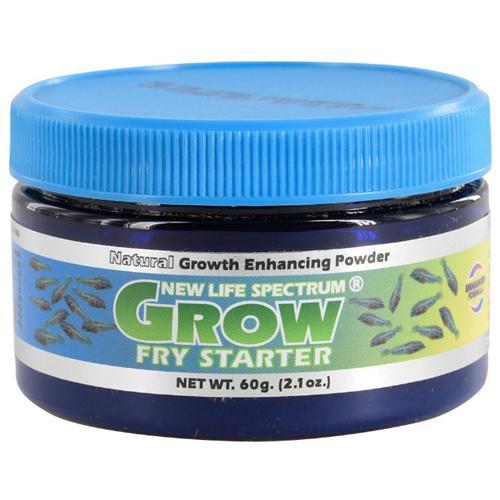 New Life Spectrum Grow Fry Starter Powder Fish Food, 60-gram