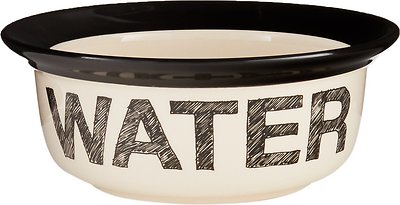 PetRageous Designs Pooch Basics Water Pet Bowl, 2-cups