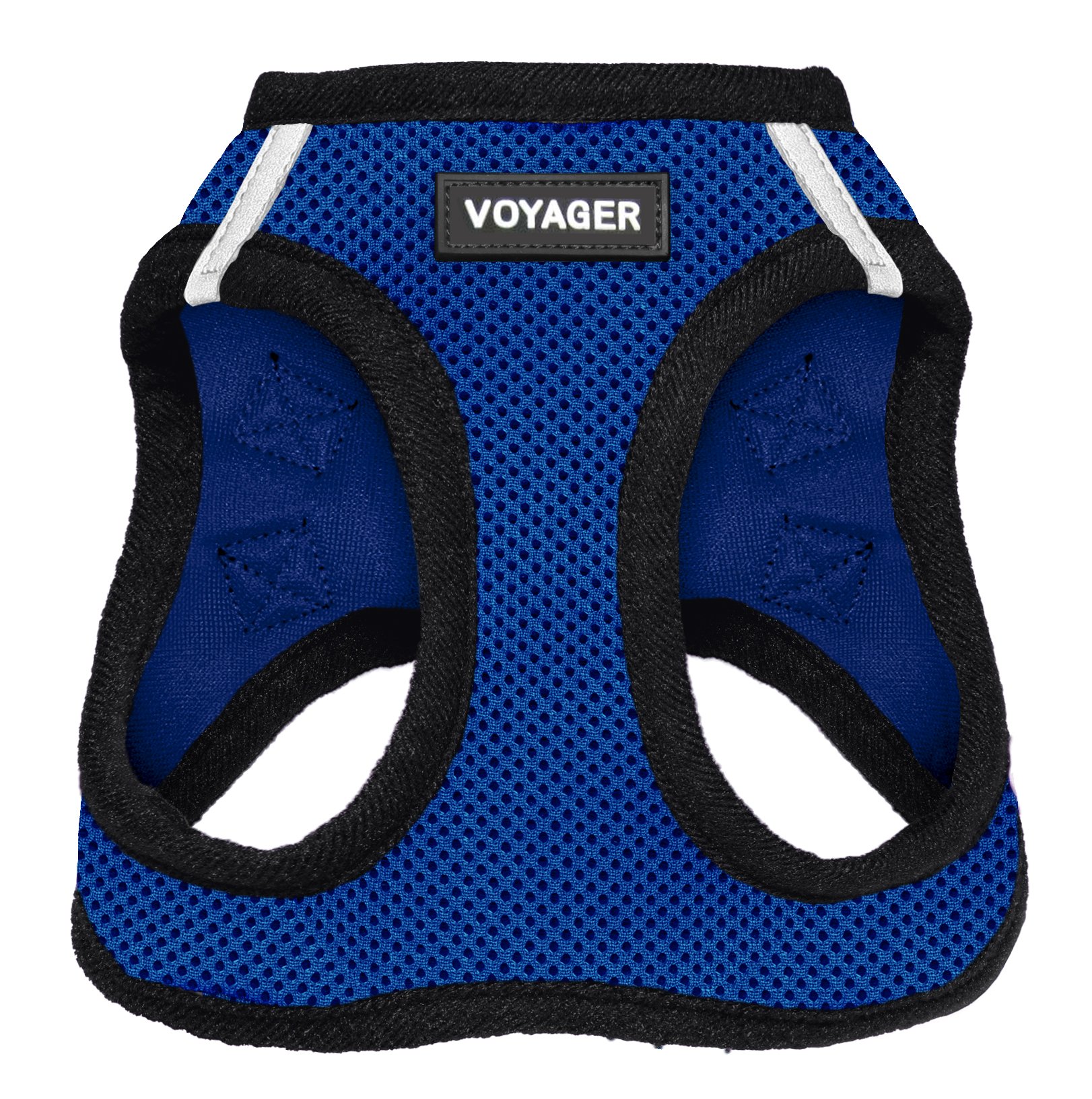 Voyager Step-In Air Black Trim Dog Harness, Royal Blue, Large