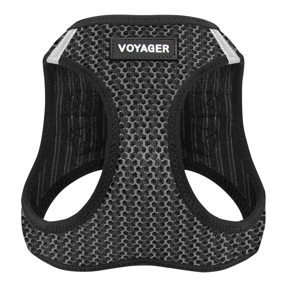 Voyager Step-In Air Two-Tone Dog Harness, Gray, Small