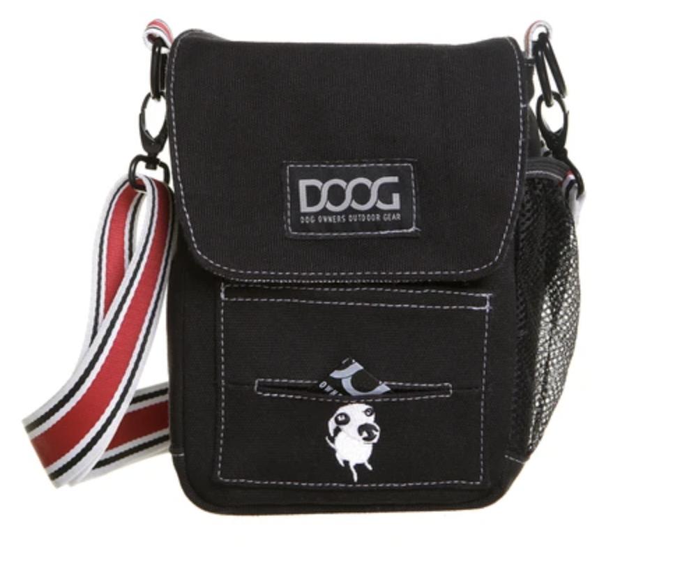 DOOG Shoulder Dog Walking Bag, Black
