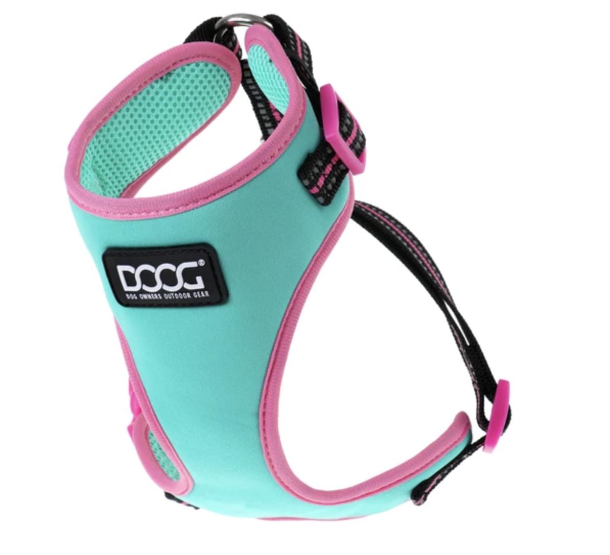 DOOG NeoFlex Soft Dog Harness, Neon Rin Tin Tin, Medium
