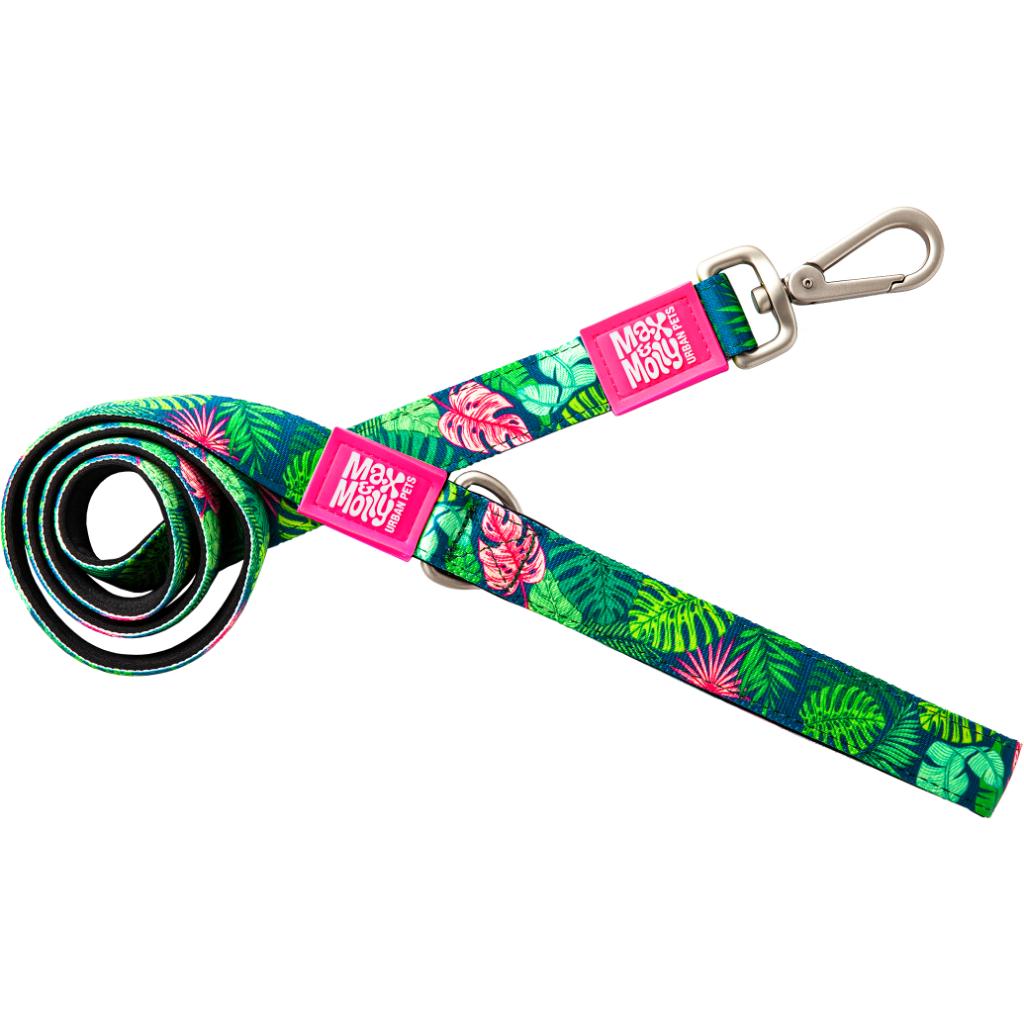Max & Molly Original Dog Leash, Tropical, 1/2-in x 4-ft