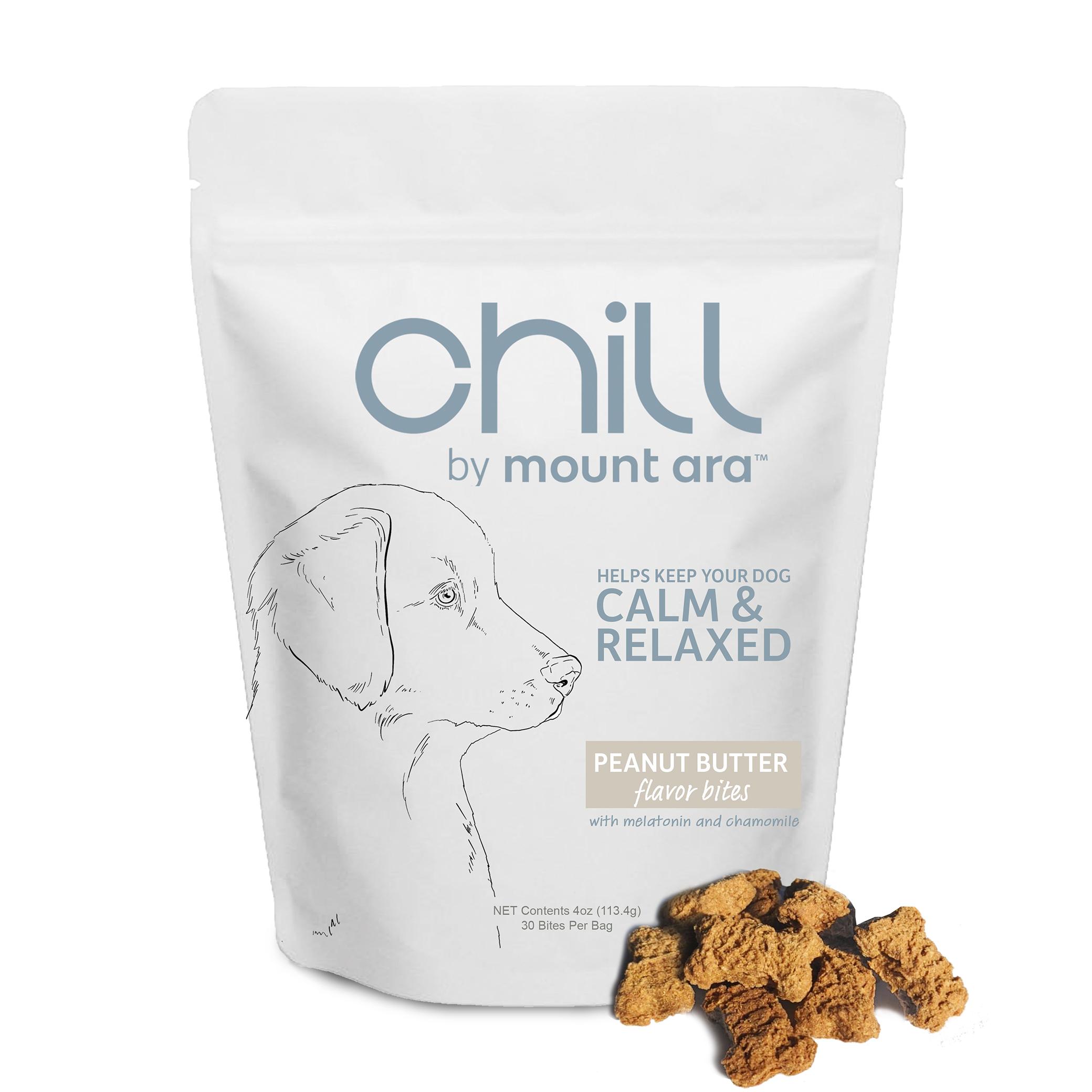 Mount Ara Chill Bites for Dogs, 30-count