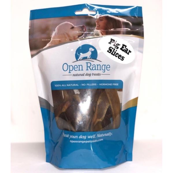 Home Range/Open Range Pig Ear Slices Dog Treats, 125-gram