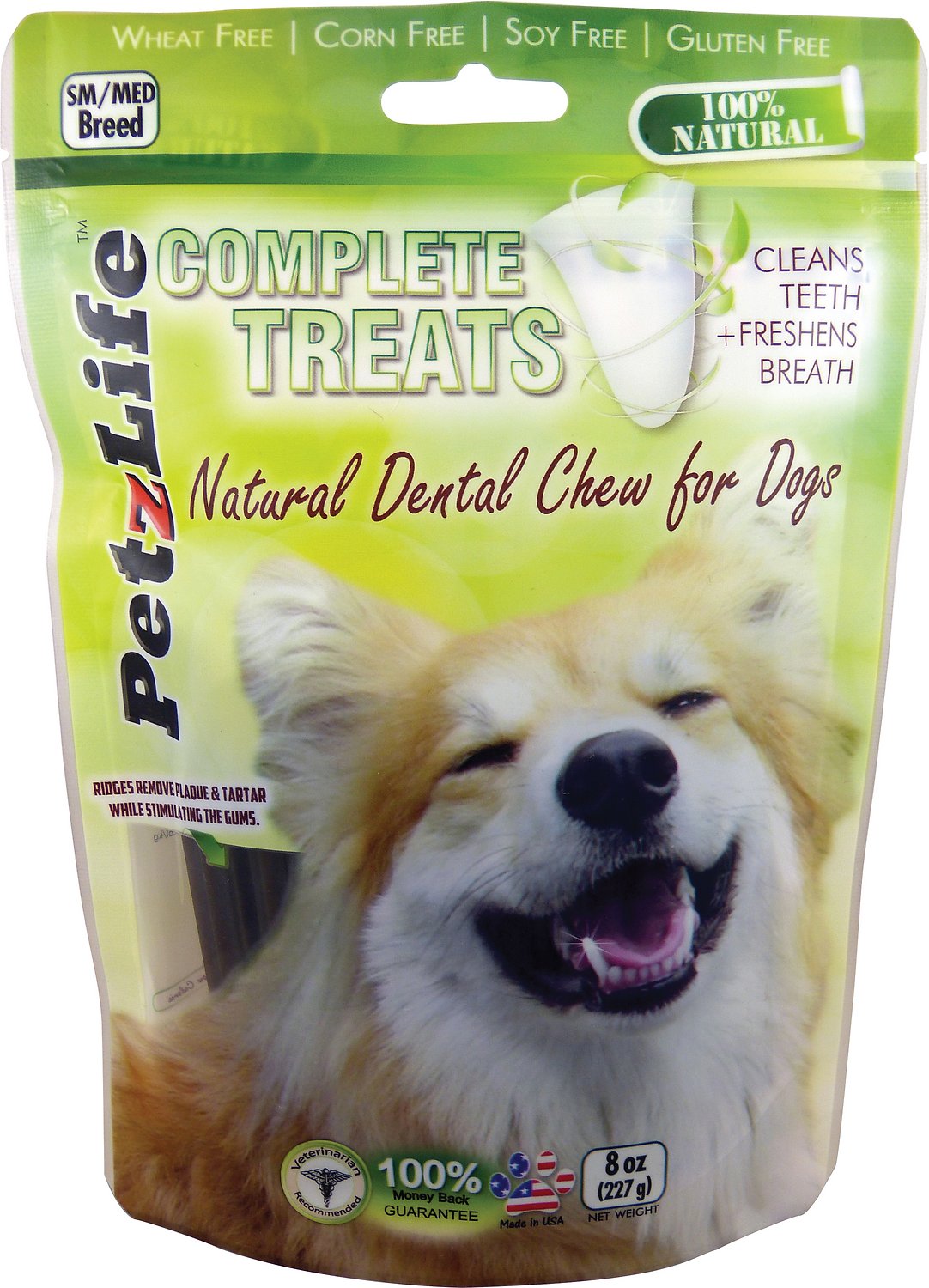 PetzLife Complete Treats Natural Dental Chew for Dogs
