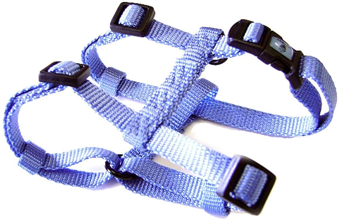 Hamilton Adjustable Nylon Comfort Dog Harness, Berry, 3/4-in x 20-30-in
