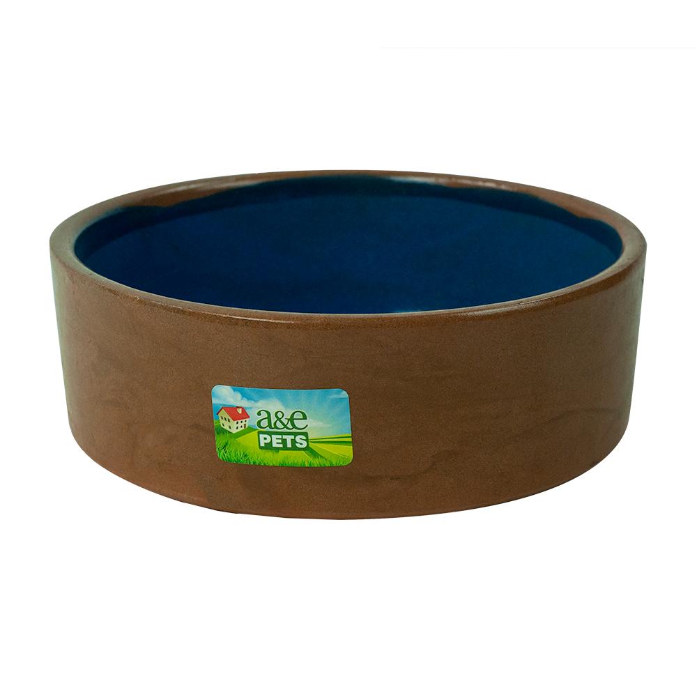 A&E Cage Company Ceramic Pet Bowl, 7-in