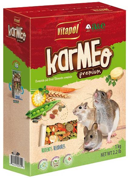 A&E Cage Company Vitapol Karmeo Premium Food for Rodents, 2.2-lb