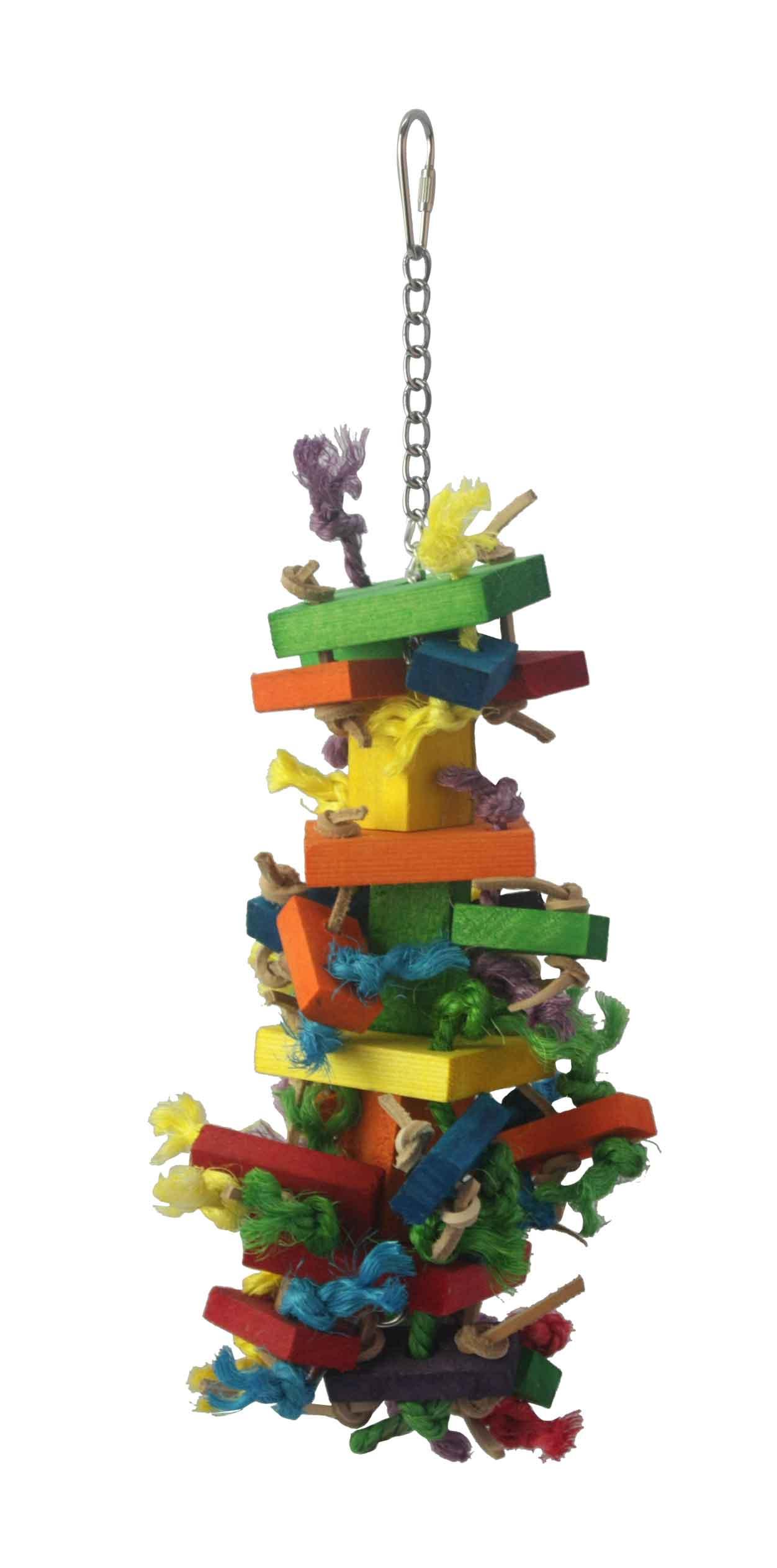 A&E Cage Company Cluster Blocks Bird Toy, Small