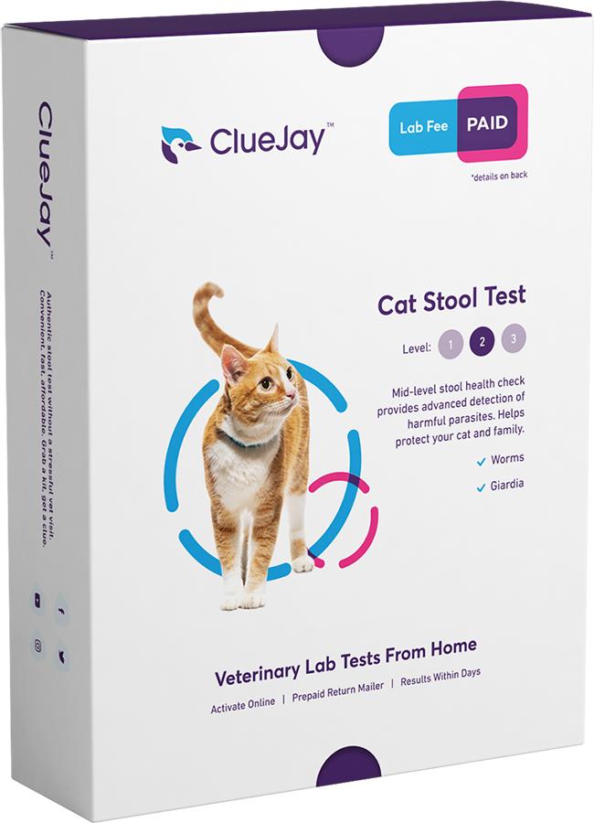 ClueJay Level 2 Cat Stool Test