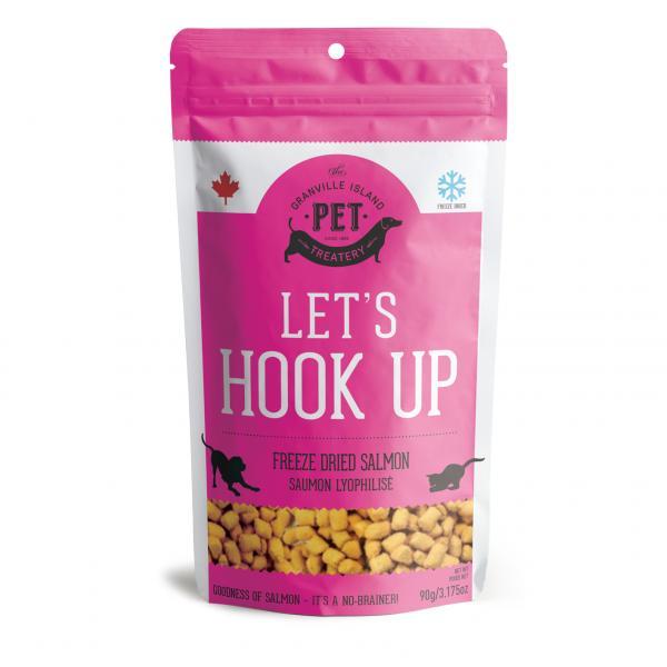The Granville Island Pet Treatery Salmon Freeze-Dried Dog Treats, 90-gram