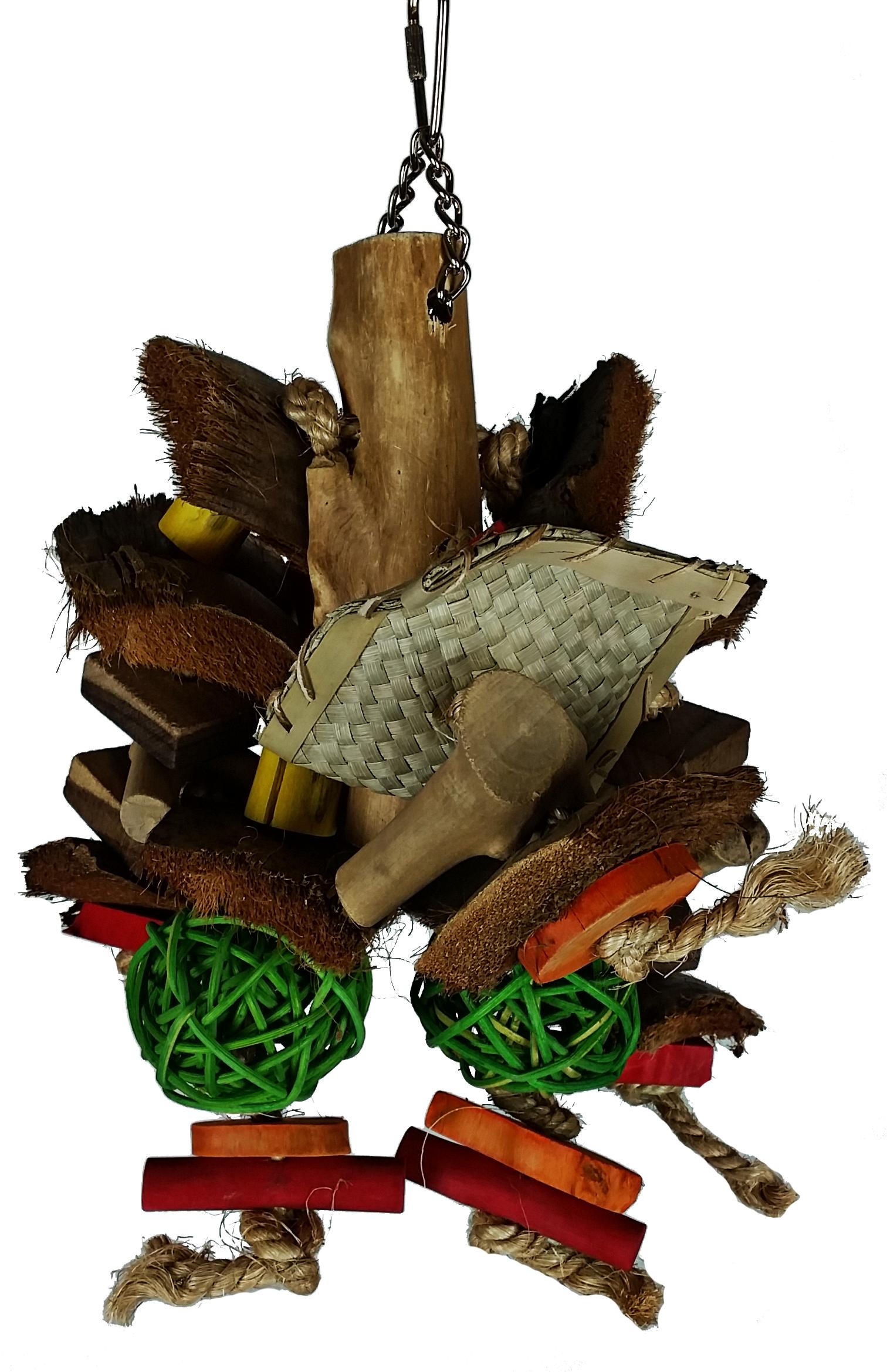 A&E Cage Company Chunky Monster Bird Toy, Medium
