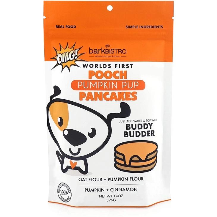 Bark Bistro Pooch Pancakes Pumpkin Pup Dog Treats, 14-oz