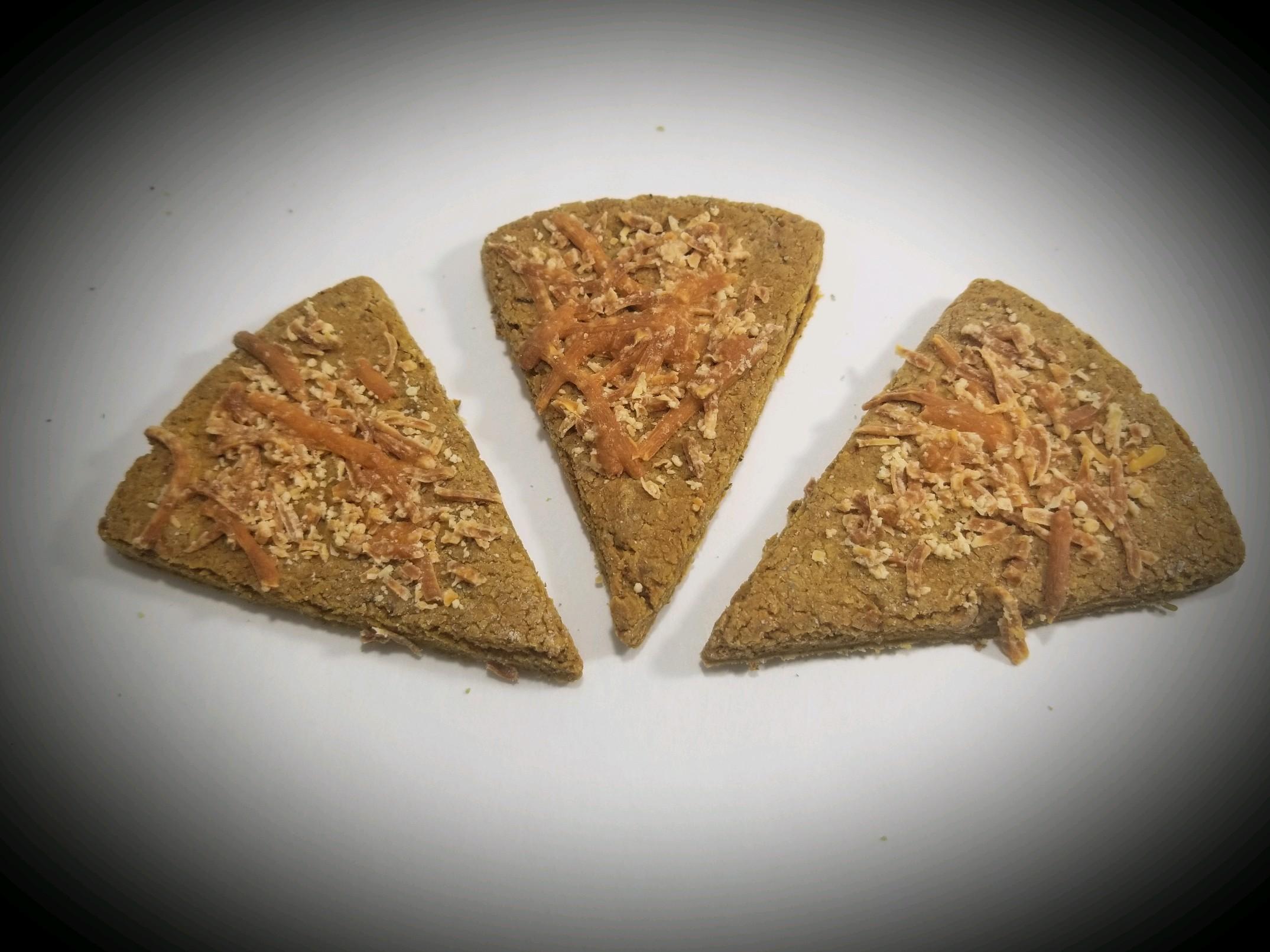 Paws Gourmet Bakery Cheese Pizza Dog Treats, 3.5-in x 2.5-in (**)