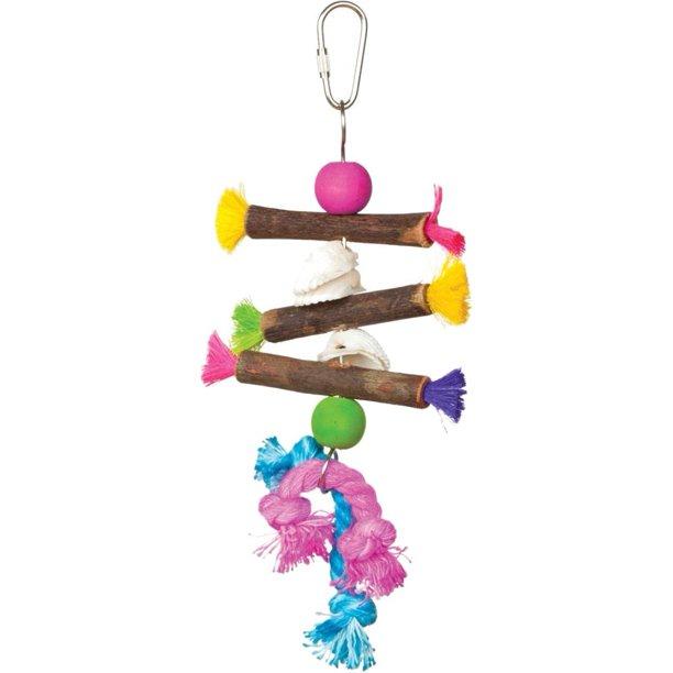 Prevue Pet Products Tropial Teasers Shells & Sticks Bird Toy