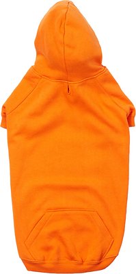Zack & Zoey Basic Dog & Cat Hoodie, Orange, Large