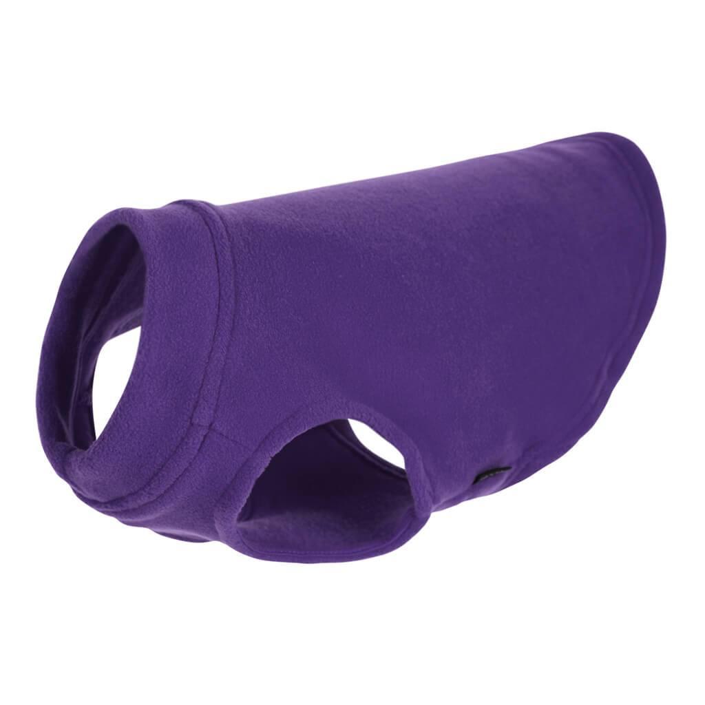 Gooby Stretch Fleece Dog Vest, Violet, X-Large