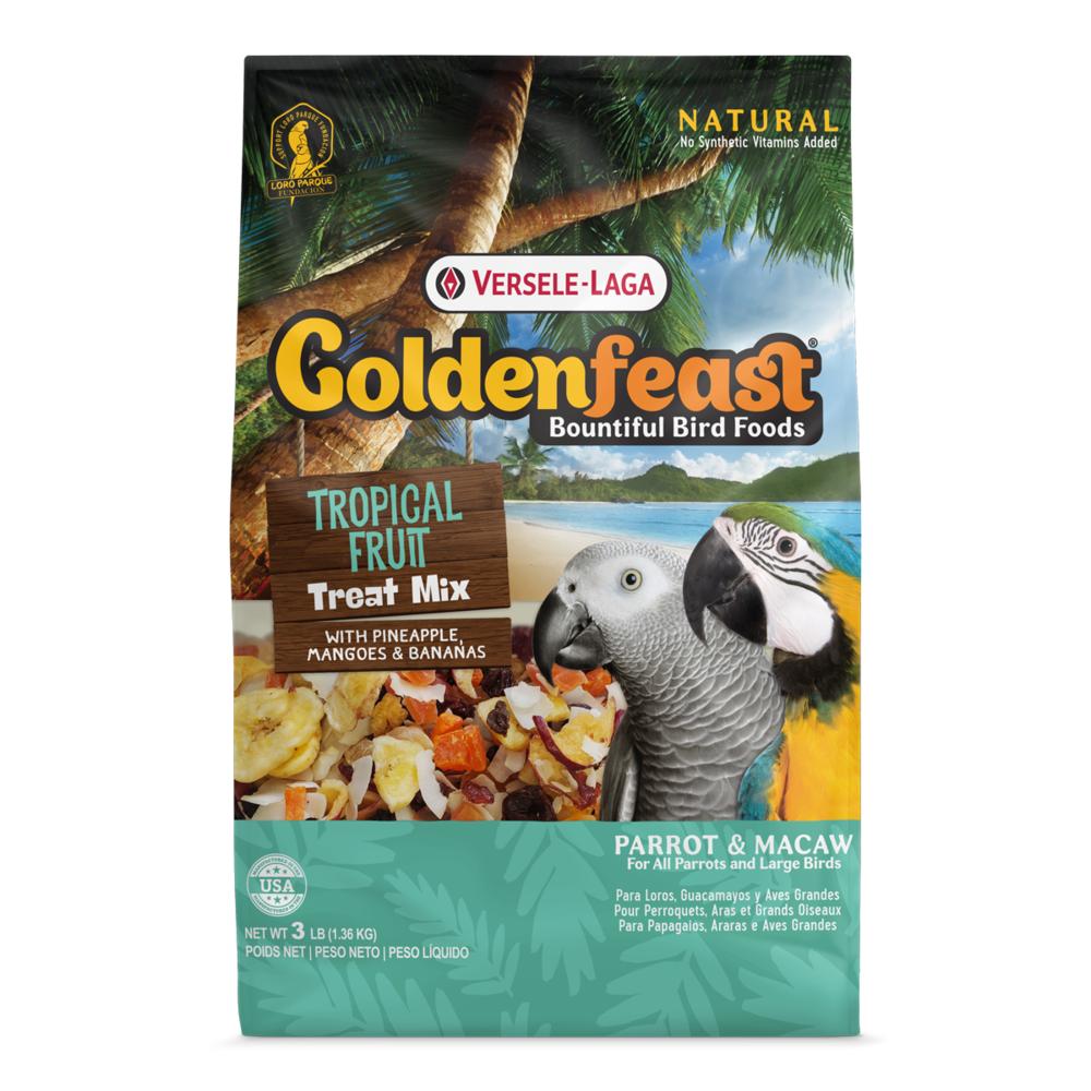 Versele-Laga Goldenfeast Tropical Fruit Mix Bird Treats, 3-lb