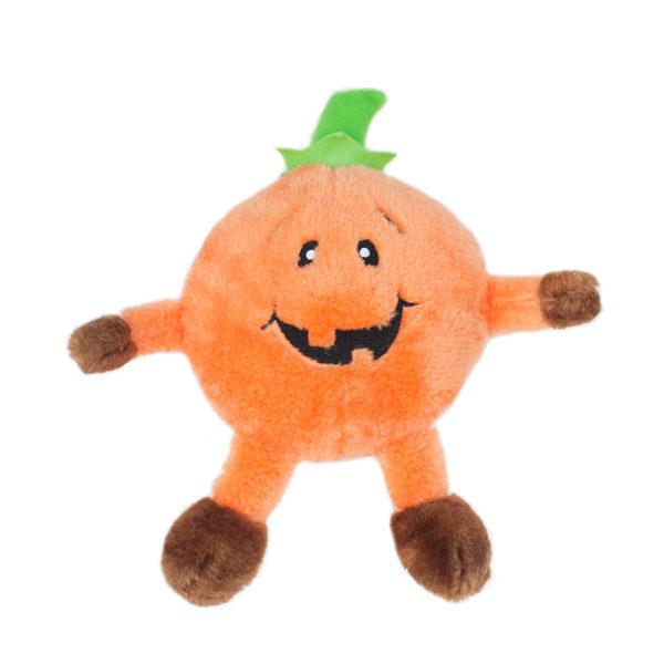 ZippyPaws Halloween Brainey Pumpkin Dog Toy