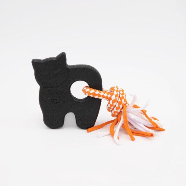 ZippyPaws Halloween ZippyTuff Teetherz Black Cat Dog Toy