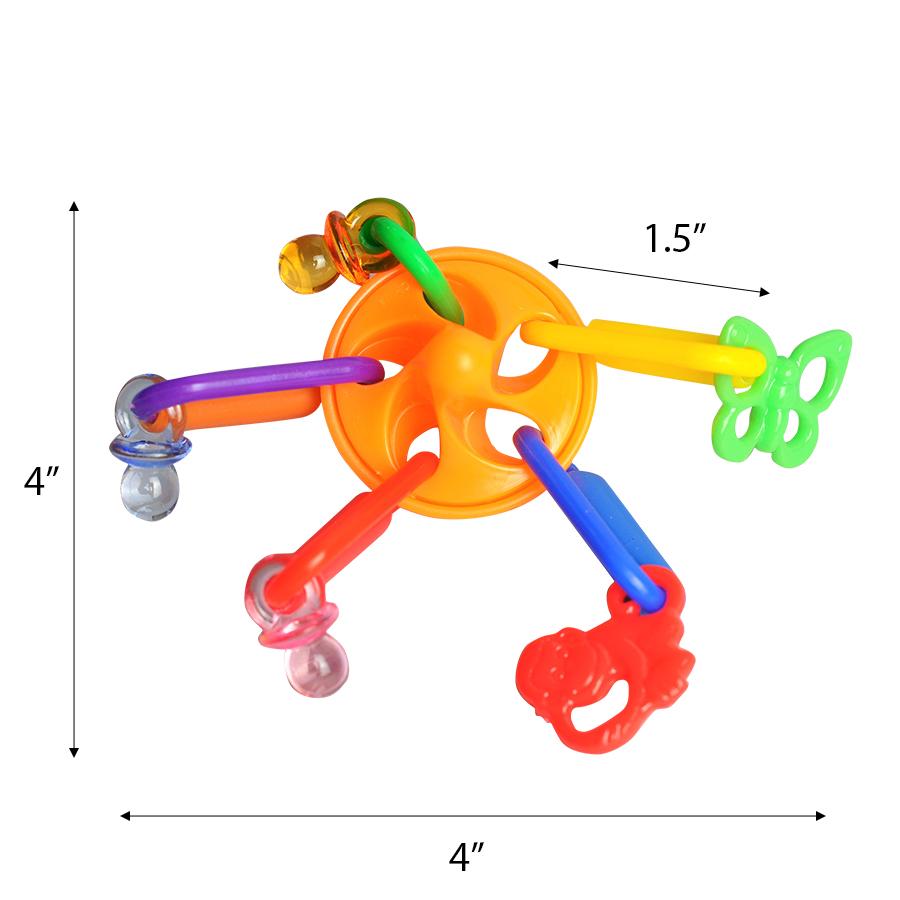 A&E Cage Company U.F.O. Foot Bird Toy