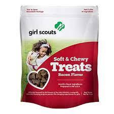 Girl Scouts Soft & Chewy Bacon Flavor Dog Treats