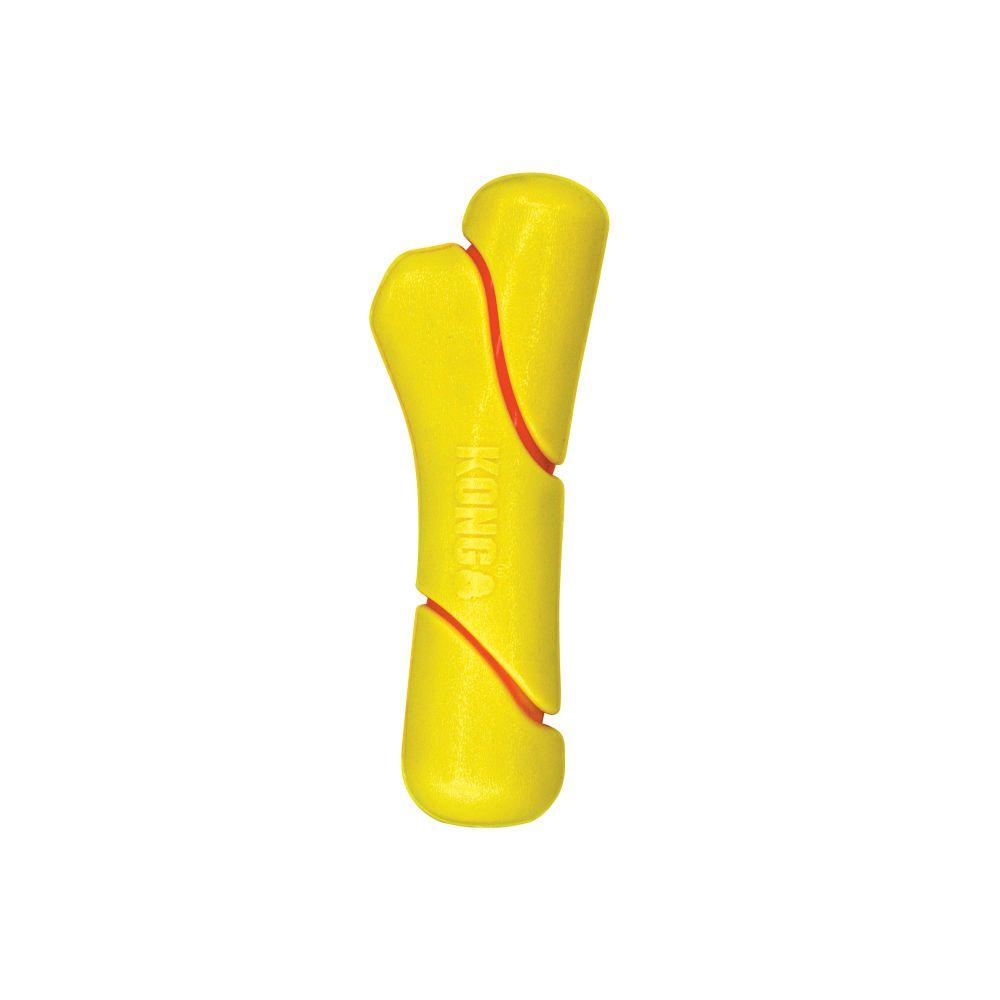 KONG Squeezz Tennis Stick Dog Toy, Medium