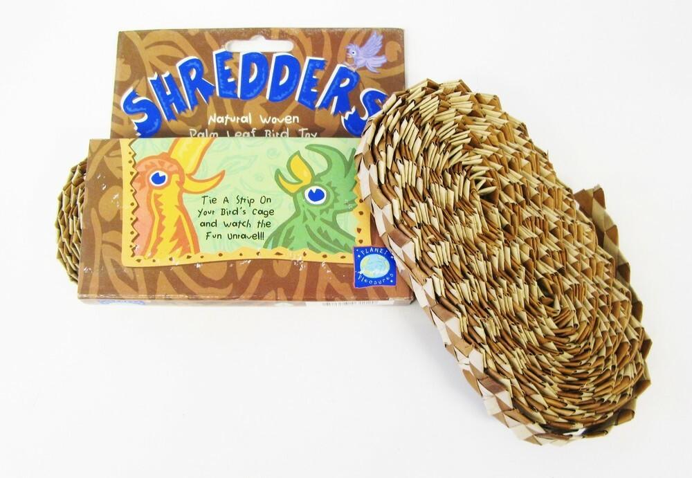 Planet Pleasures Shredders Natural Zig Zag Bird Toy