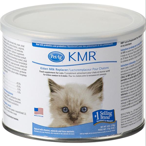 PetAg KMR Kitten Milk Replacer Powder, 6-oz can