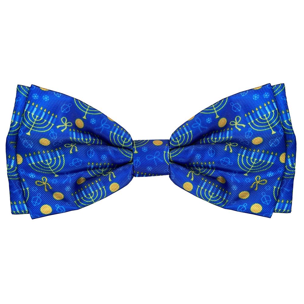 Huxley & Kent Pet Bow Tie, Hanukkah, Small