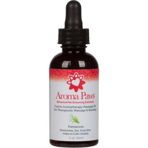 Aroma Paws Palmarosa Canine Aromatherapy Massage Oil, 2-oz