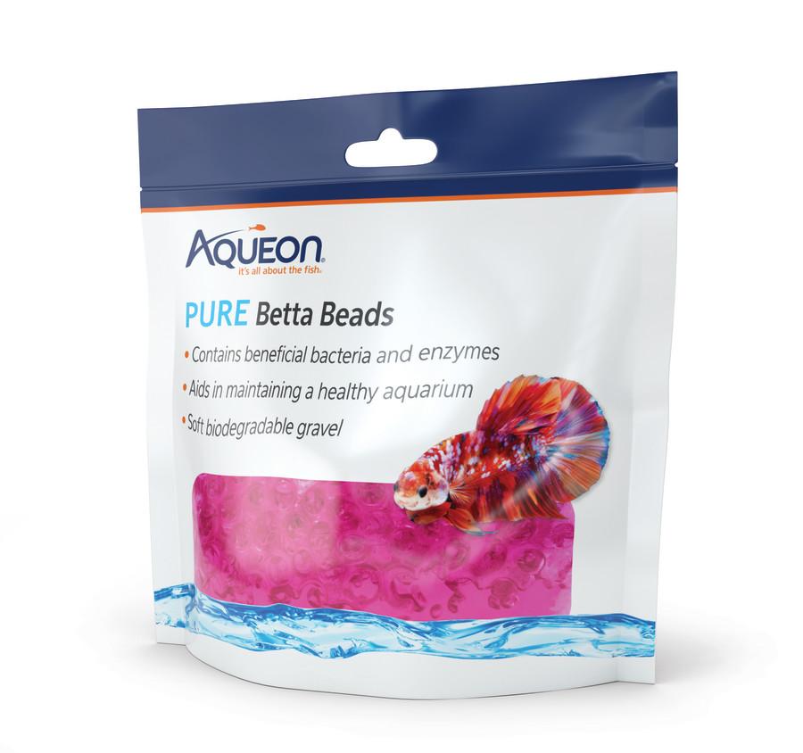 Aqueon Betta Beads for Aquariums, Pink