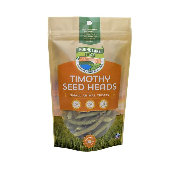Round Lake Farm Products Timothy Seed Heads Small Animal Treats, 10-gram