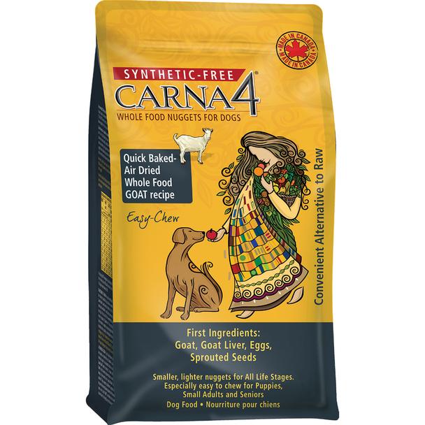 Carna4 Easy-Chew Quick Baked Goat Grain-Free Air-Dried Dog Food