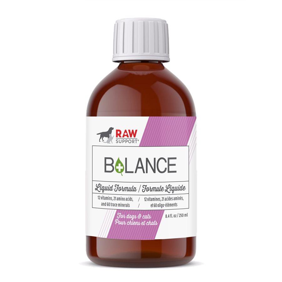 Raw Support B+LANCE Vitamin & Mineral Dog & Cat Supplement, 250-mL