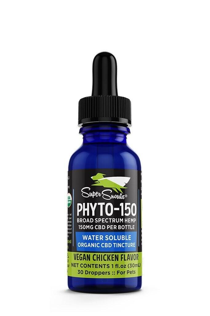 Super Snouts PHYTO-150 Water Soluble Vegan Chicken Alternative Supplement for Dogs, 150mg, 1-oz