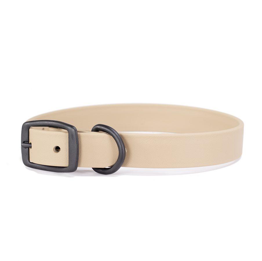 Auburn Leathercrafters Range Day Dog Collar, Desert Tan, 1-in x 22-in