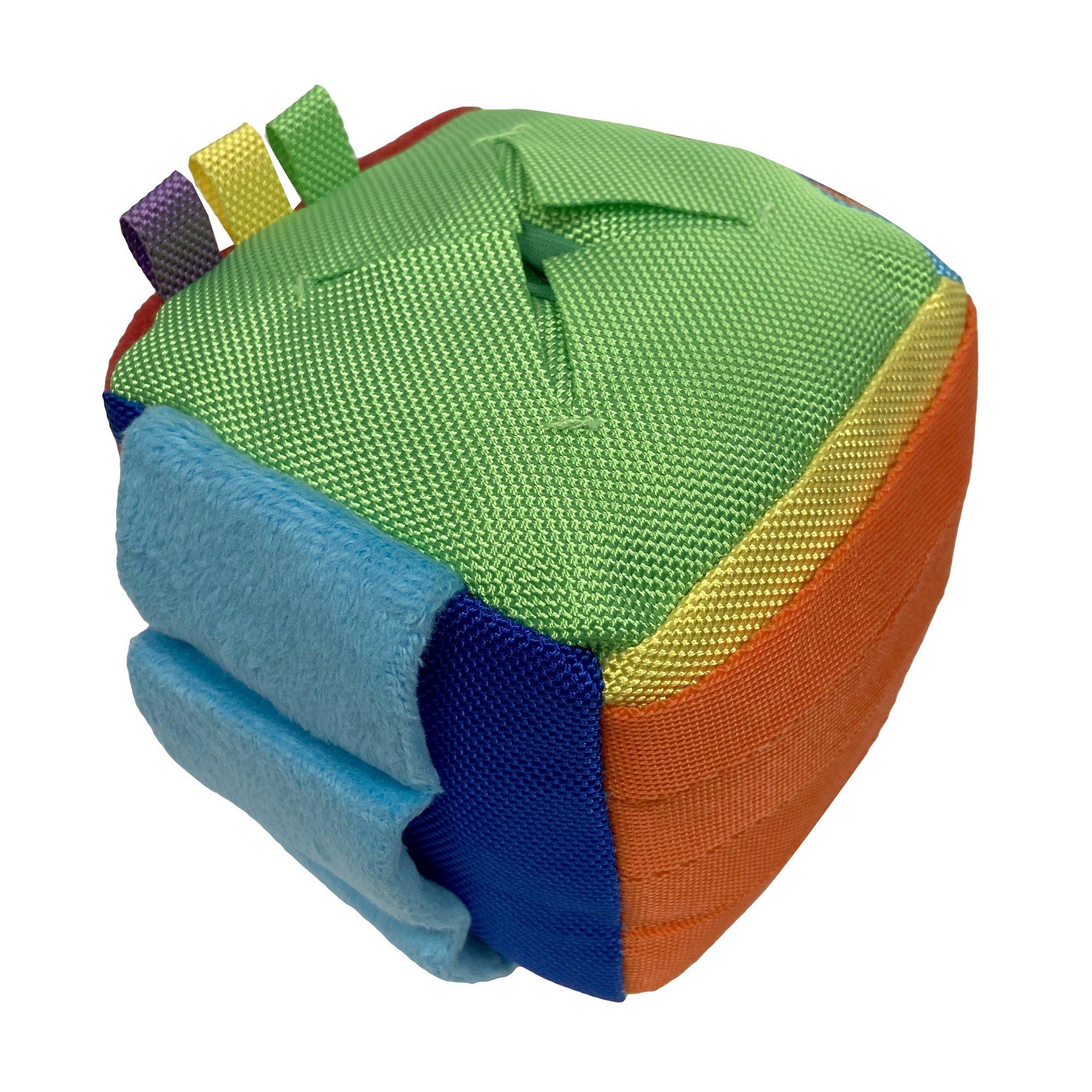 foufouBRANDS fouFIT Hide 'n Seek Cube Dog Toy, 4.5-in