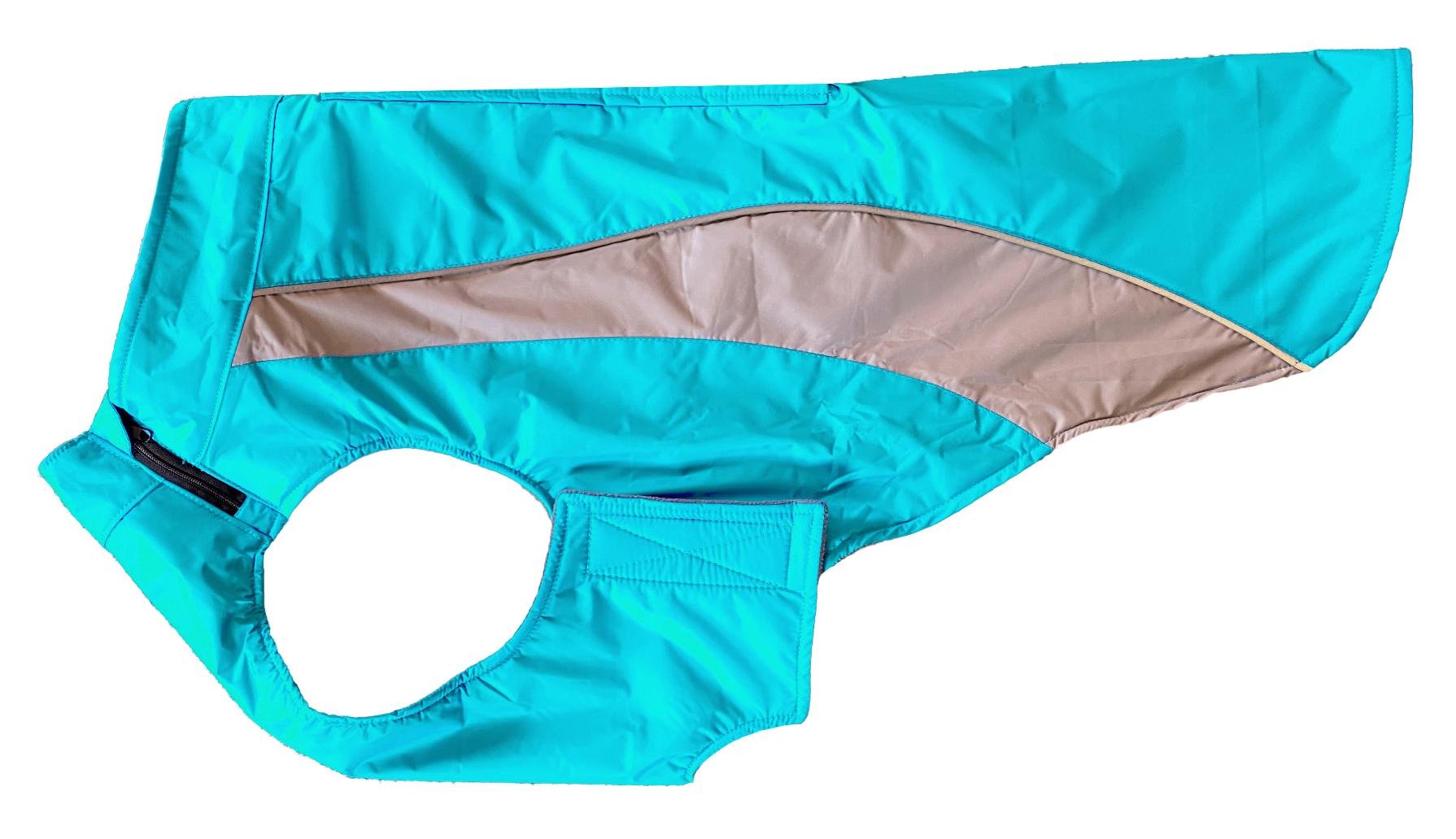 BayDog Saginaw Bay Dog Fleece, Aquamarine, XX-Small