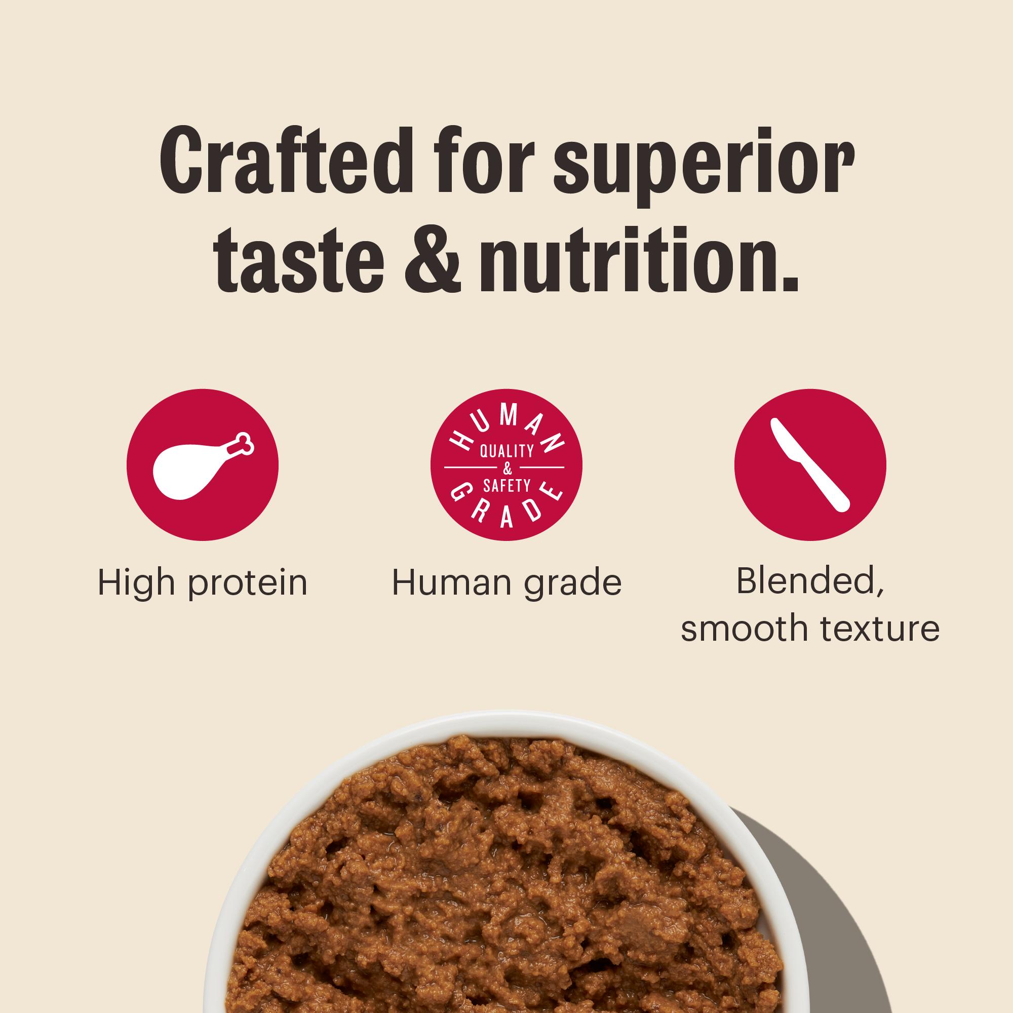 The Honest Kitchen Cate Turkey Pate Grain-Free Wet Cat Food, 5.5-oz