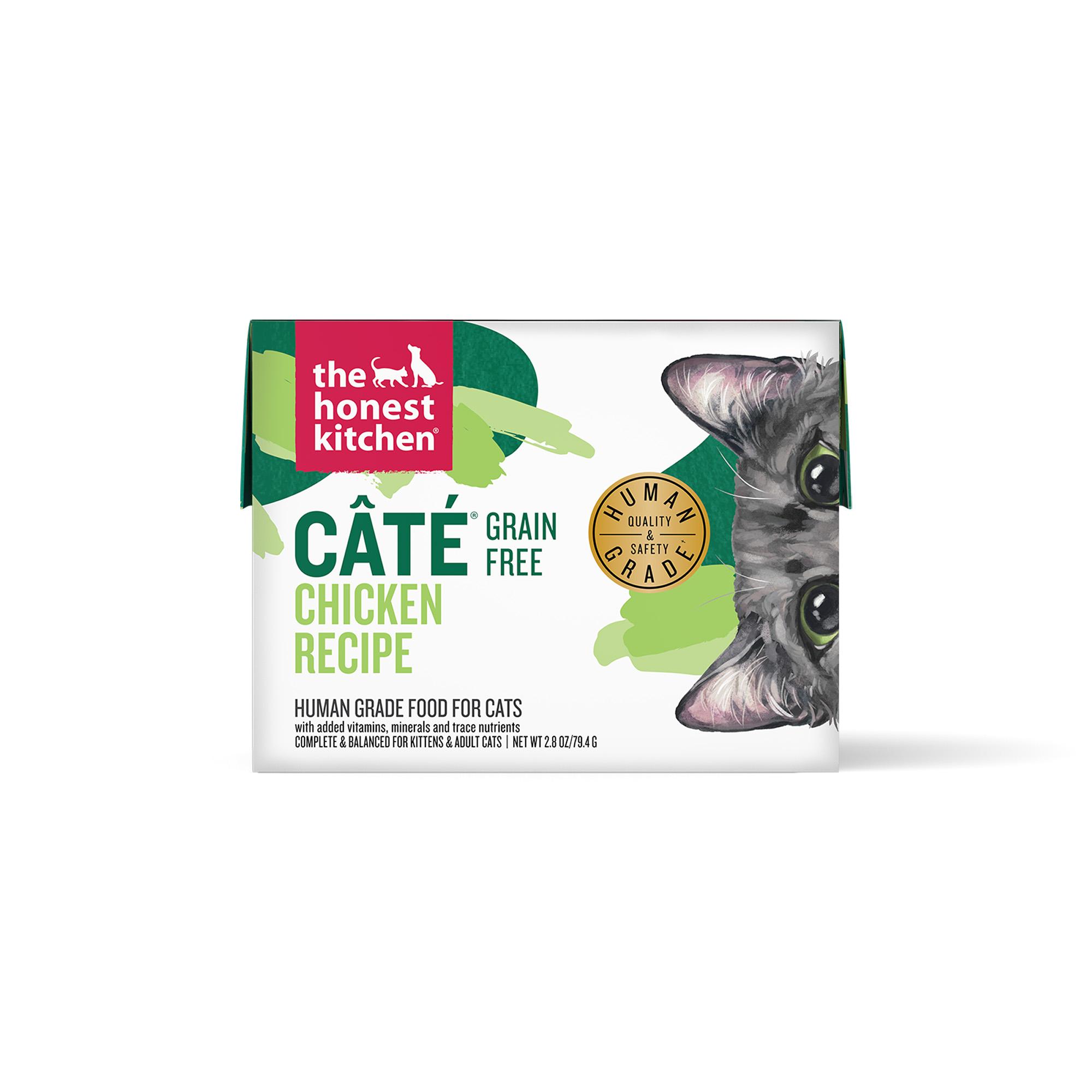 The Honest Kitchen Cate Chicken Pate Grain-Free Wet Cat Food