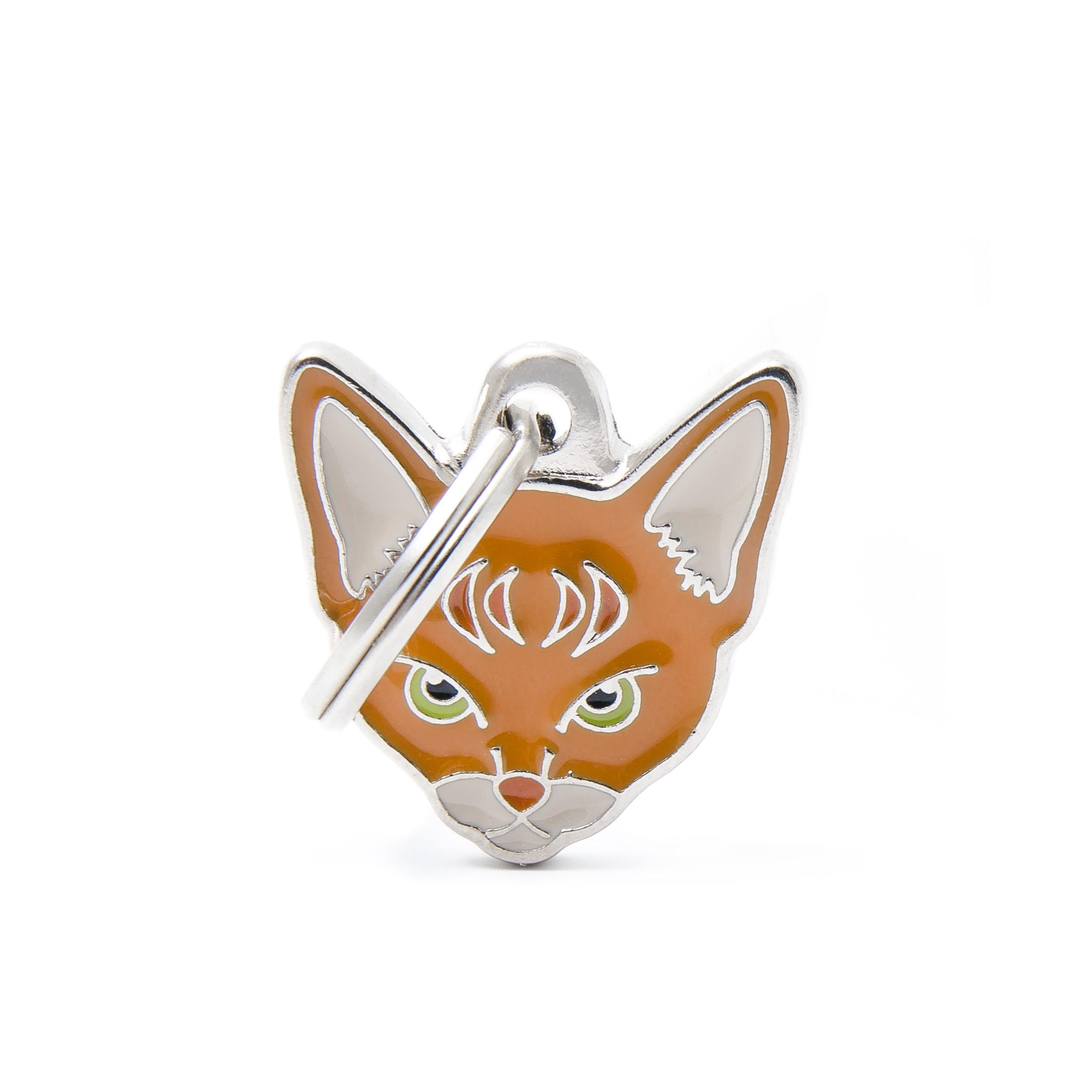 MyFamily Friends Abyssinian Cat Pet ID Tag, Medium